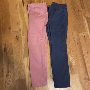 Old Navy Pixie Pants! Pink size 4 Blue size 6!